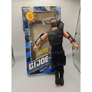 VTG G.I. JOE Karate Choppin' SNAKE EYES Hall of Fame 12" Figure